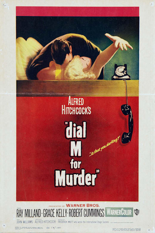 Dial M for Murder (1954) Poster